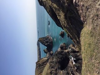 Rocky outcrop next to Kynance