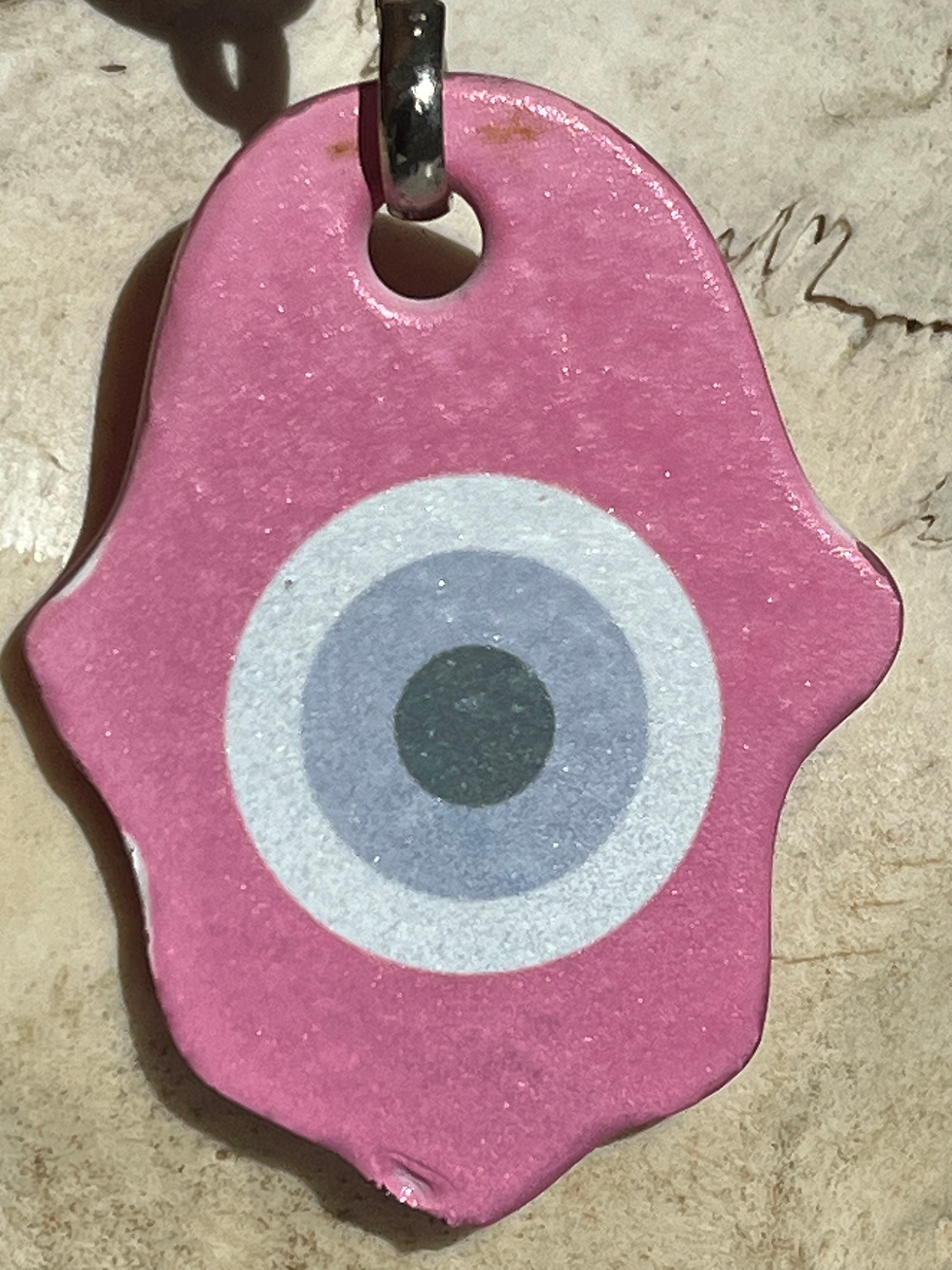 Thumbnail: Pocket Hamsa Keychain Charm