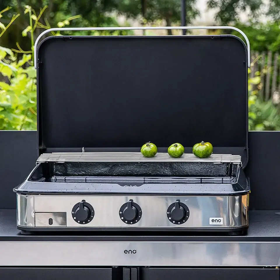 Miniature : PLANCHA ENO ENOSIGN 80 GAZ - INOX