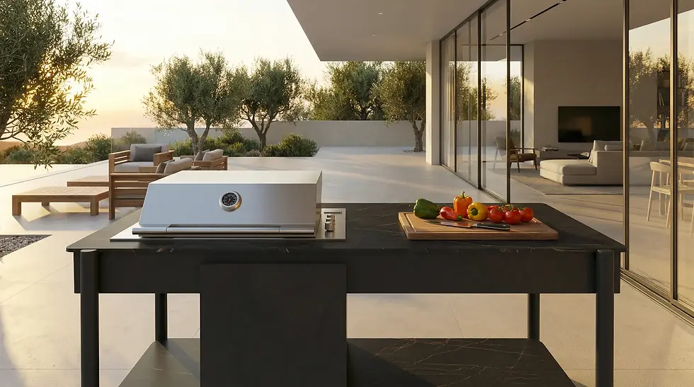 Miniature : Cuisine Extérieure Pura Essentielle - Dekton Laurent