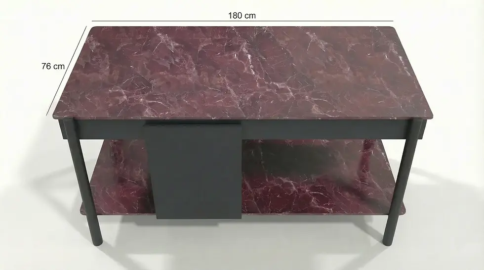 Miniature : Cuisine Extérieure Pura Essentielle - Compact HPL Royal Red