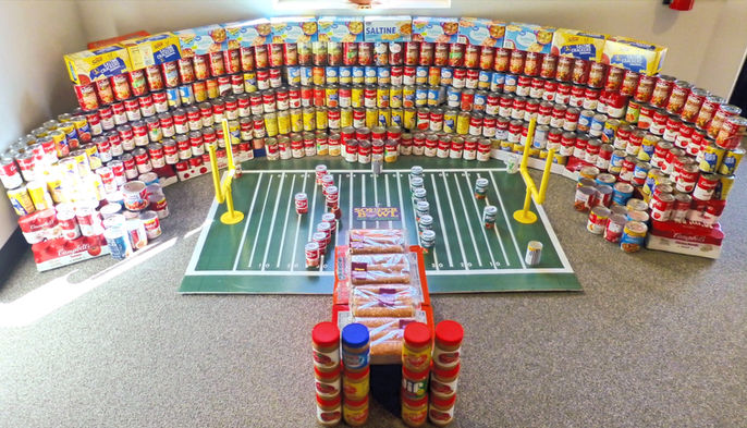 2023 (Soup)er Bowl Canned Food Drive 1