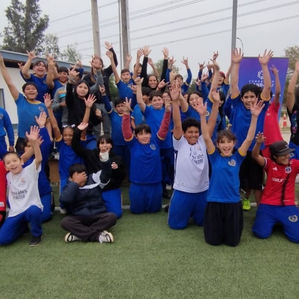 Fundación Ganbaru realizó un Entrenamiento de Atletismo para Trabajar la Convivencia Escolar mediante el Deporte en Escuela Paulo Freire