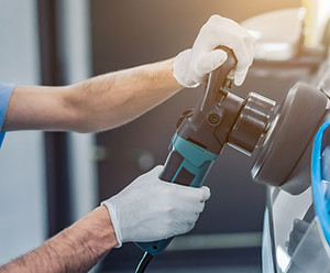 Buffing a Car