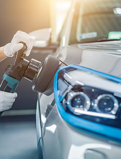 Processus de polissage de voiture