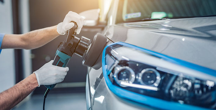 Buffing a Car