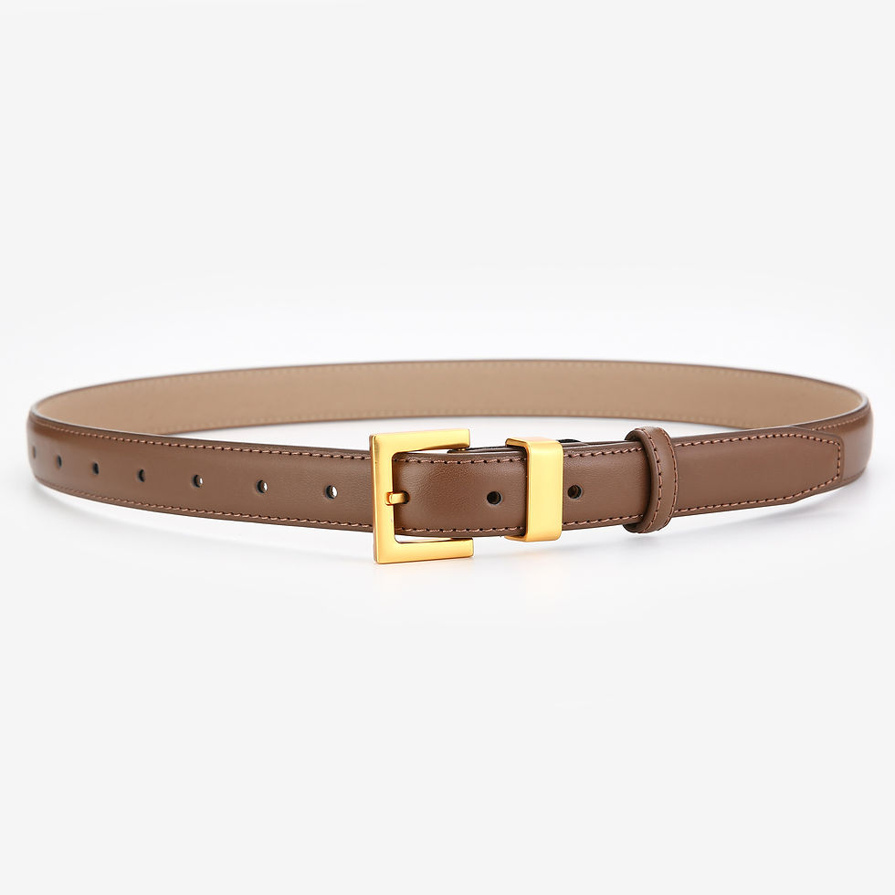 Thumbnail: Women's Genuine Leather Fashion Decorative Belt