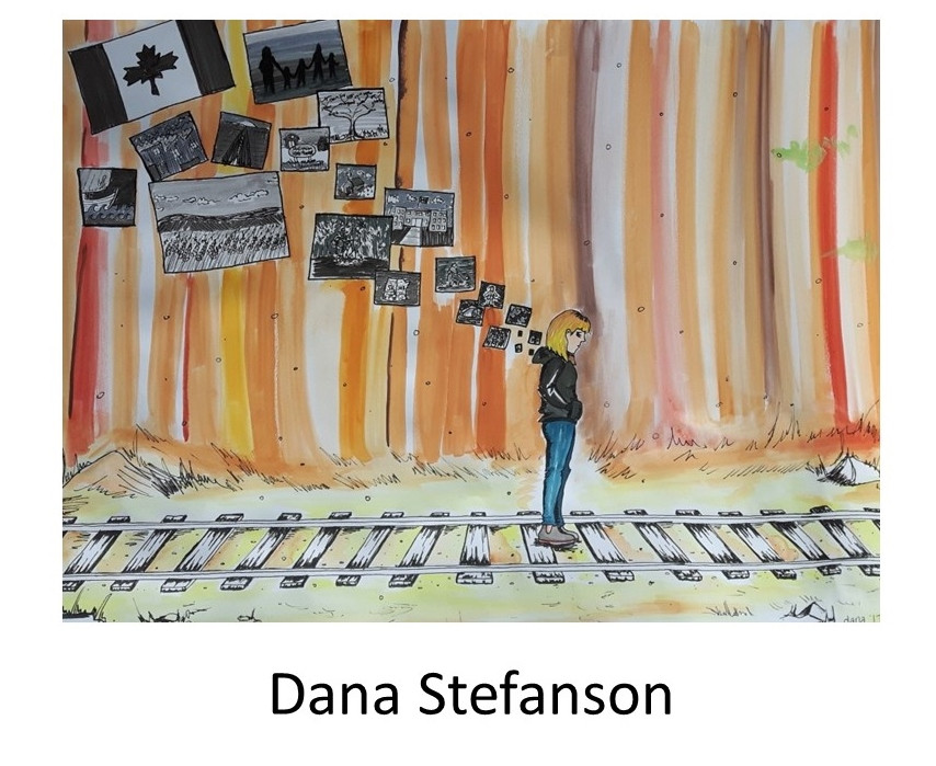 Dana Stefanson Artwork. WHEAT Graduating class of 2018.
