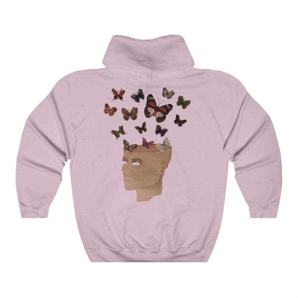 Thumbnail: Butterfly Hooded Sweatshirt