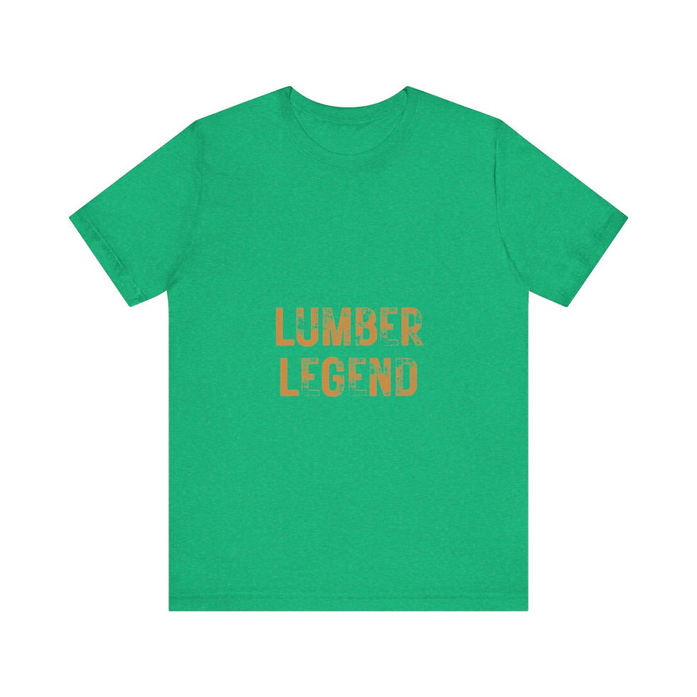 Thumbnail: Lumber Legend Woodworker T-Shirt - Bold Craftsman Gift