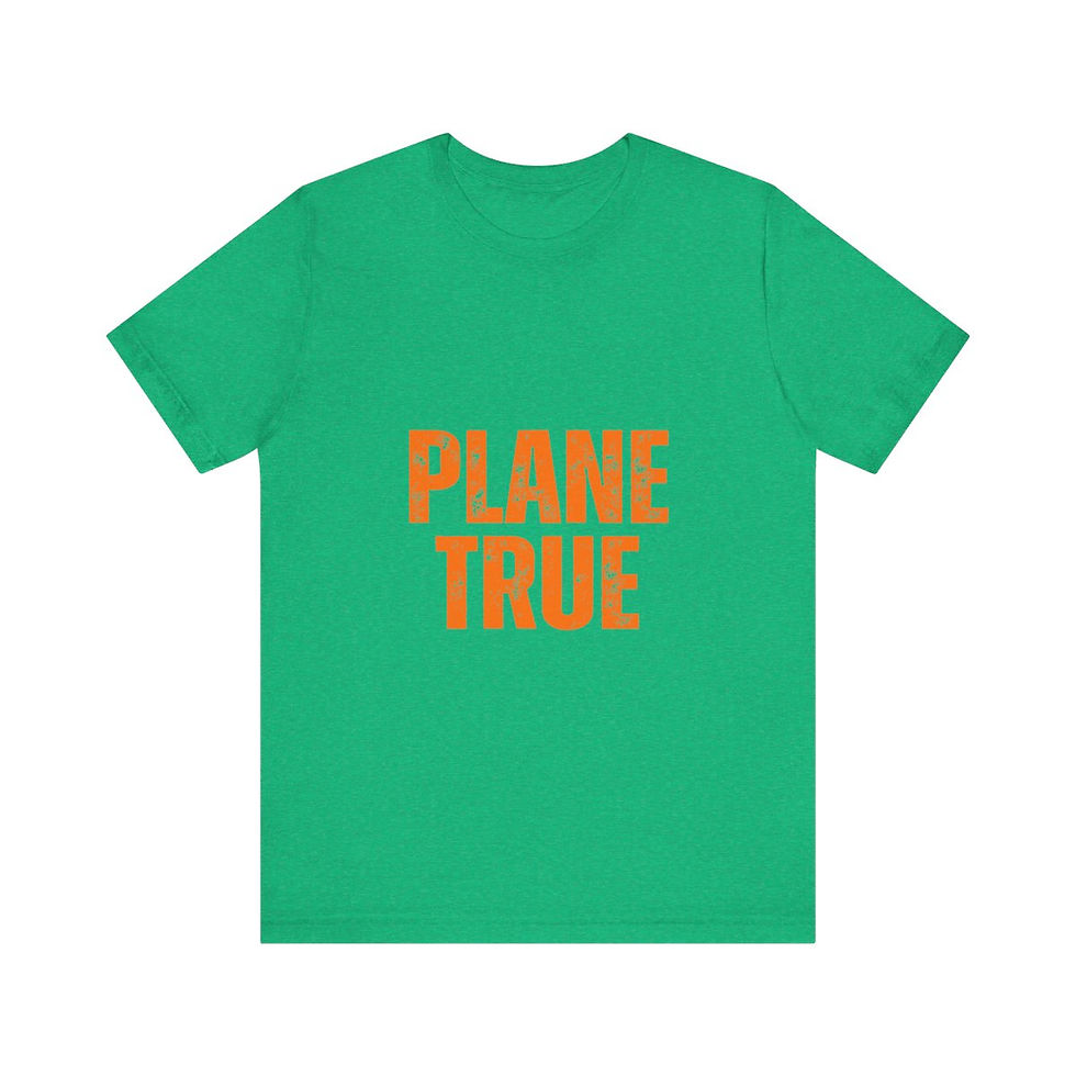 Thumbnail: Plane True Woodworker T-Shirt - Hand Plane Craftsman Gift
