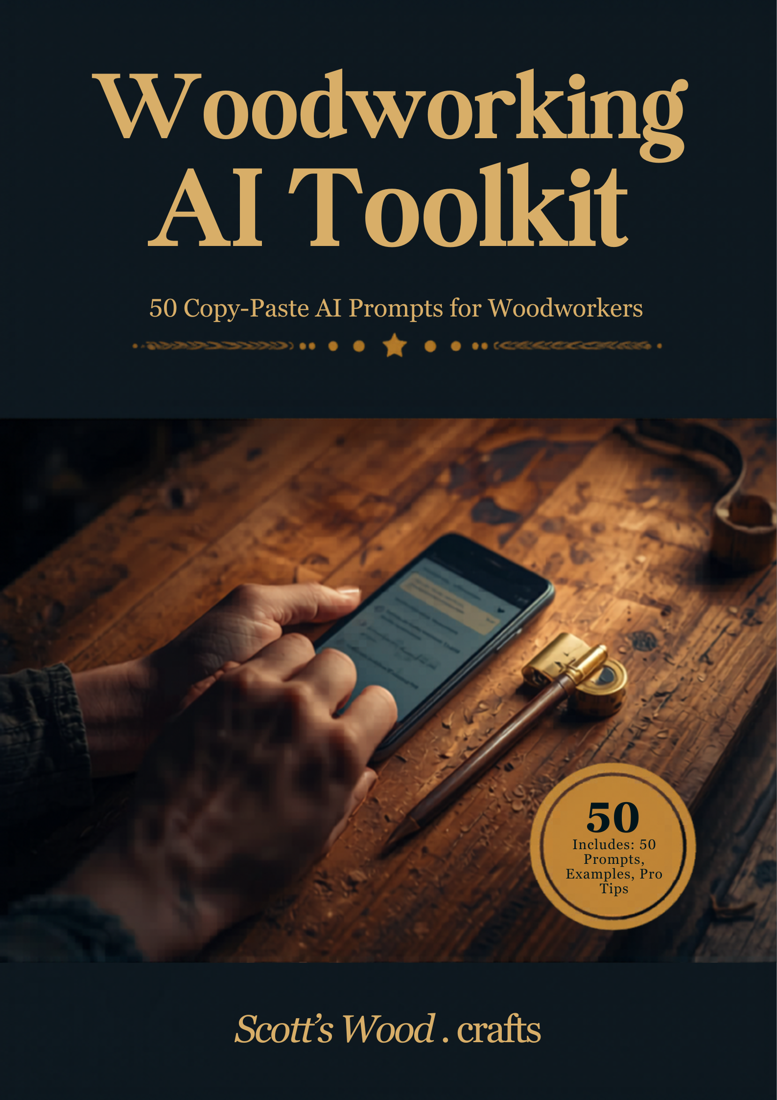 Woodworking AI Toolkit — 50 Copy-Paste Prompts | Scott's Woodcrafts