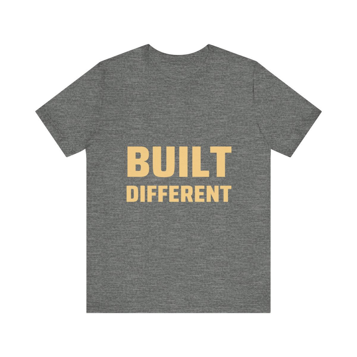 Built Different Woodworker T-Shirt - Craftsman Identity Gift