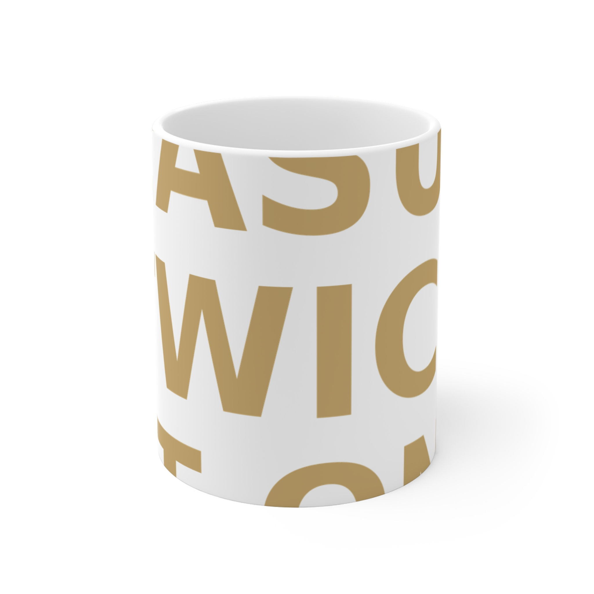 Woodworker's 'Measure Twice, Cut Once' Coffee Mug — Scott's Woodcrafts 11oz