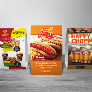 Displays de mesa para as redes da IMC do Aeroporto de Brasília