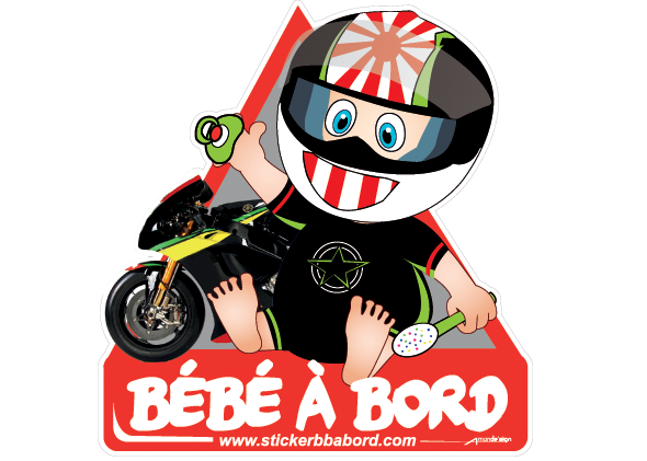 Motard Route abord