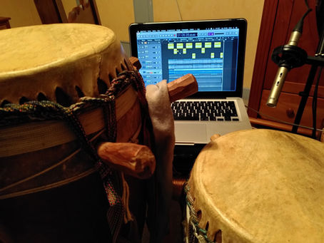 Session d'enregistrement sabars @ GYPAETE AUDIOFABRIKA