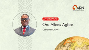 Appointment of Oru Allens Agbor as Coordinator of the African Paradiplomacy Network