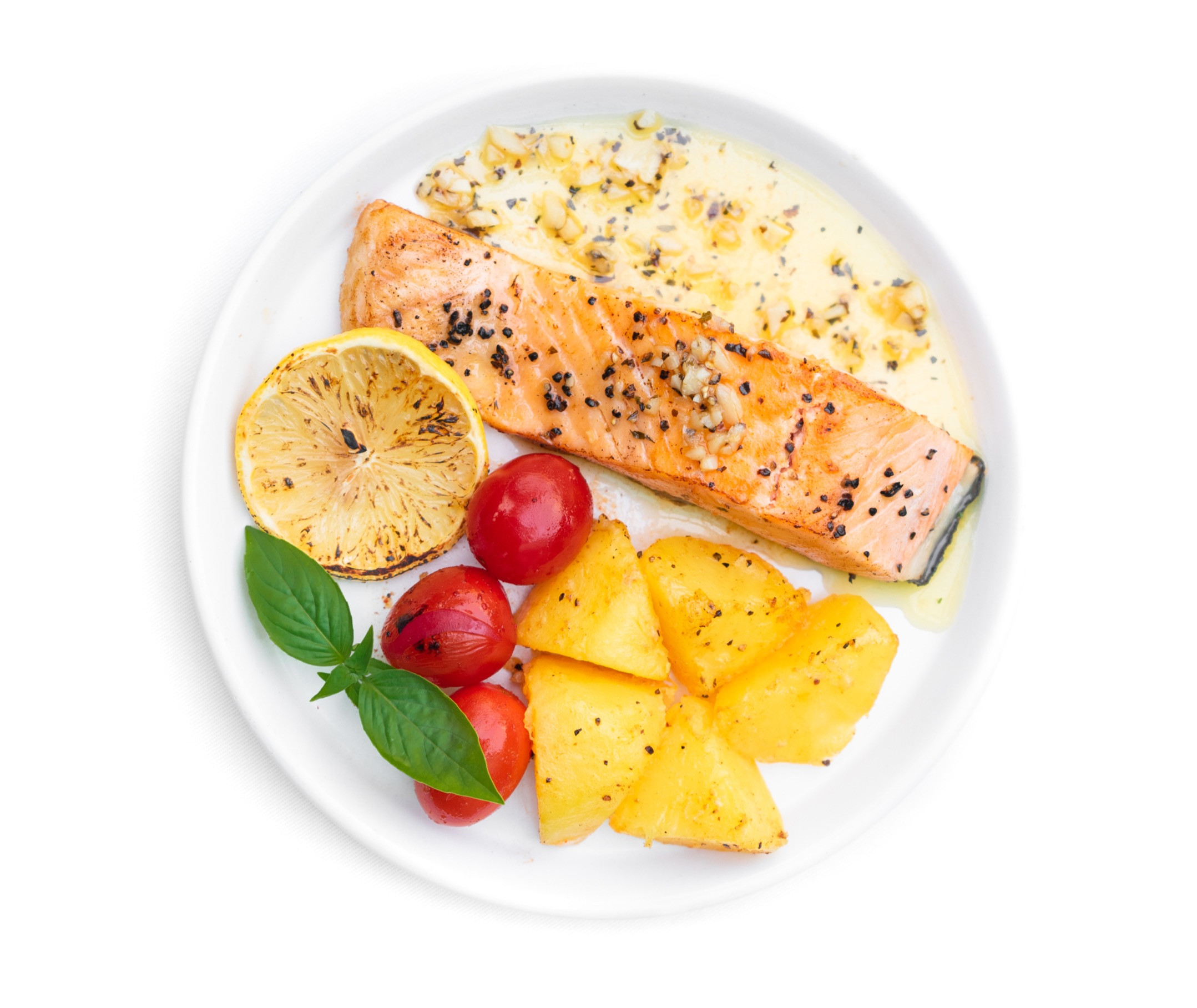 Basil Butter Salmon