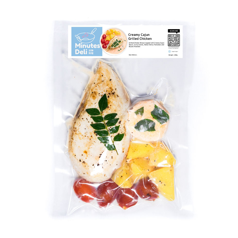 No.3 Creamy Cajun Grilled Chicken Packaging1-2