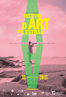 Direction artistique Photo graphisme Affiche Festival d'Art de l'Estran-2025