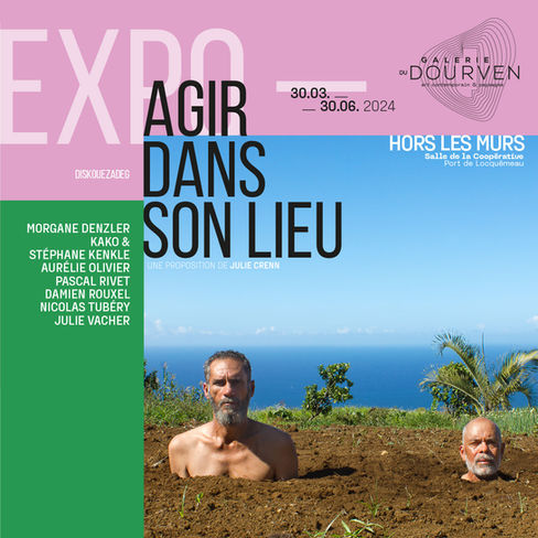 Galerie du Dourven 
Affiche exposition