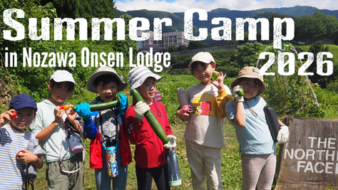 Summer Camp 2026 in Nozawa Onsen Lodge