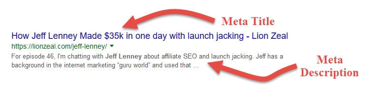 Meta Title & Description Examples