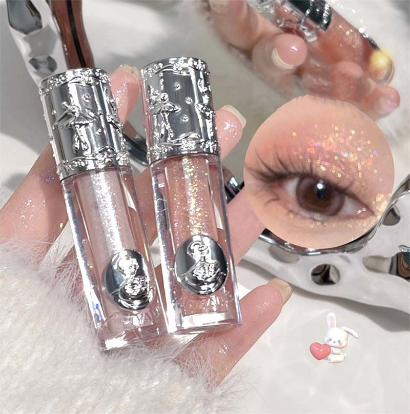Miniatura: Liquid Eyeshadow Pearlescent Shimmer Long Lasting Monochrome Pearly Fine Sparkli
