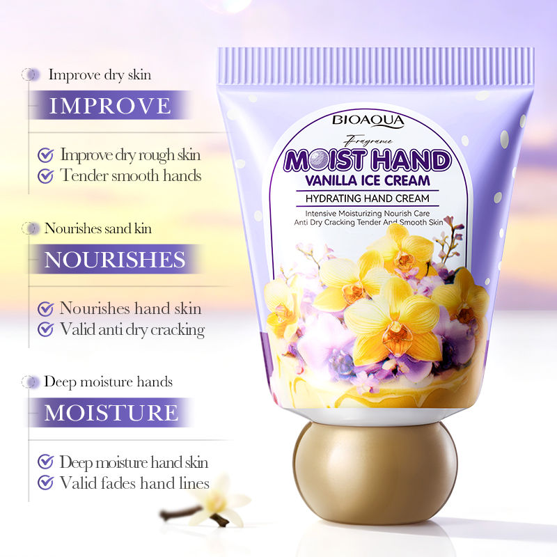 Thumbnail: BIOAQUA Chocolate Hand Cream Moisturizing Nourishing Anti-aging Anti-aging White