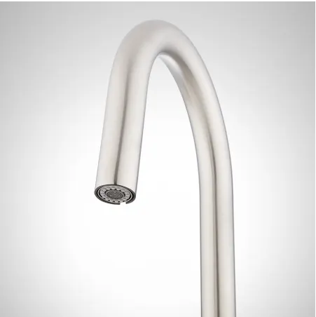 Thumbnail: Brushed Nickel Single Handle Pull Down Kitchen Faucet