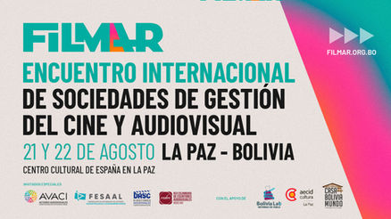 Bolivia será sede de un encuentro internacional sobre derechos de autor en el cine y el audiovisual