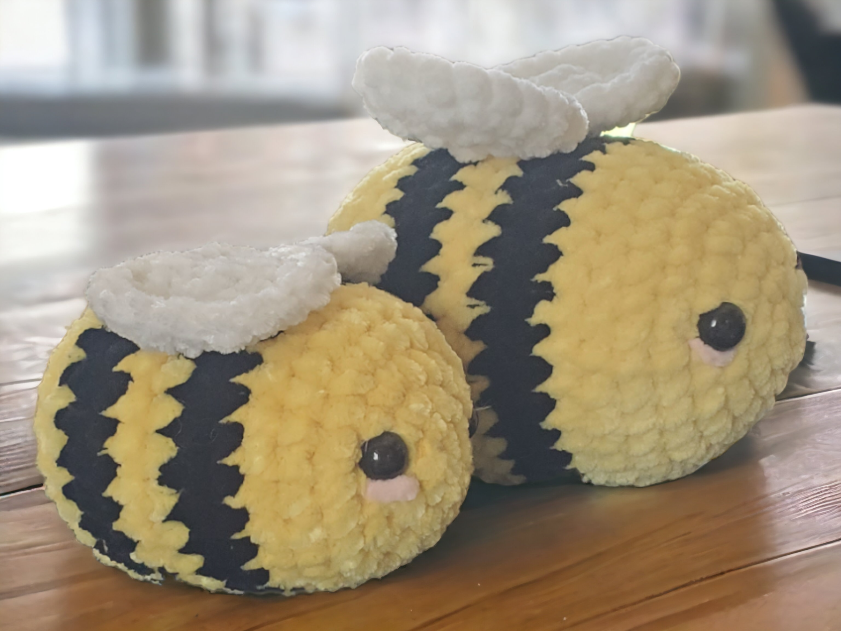 Crochet Bee Plush Toy