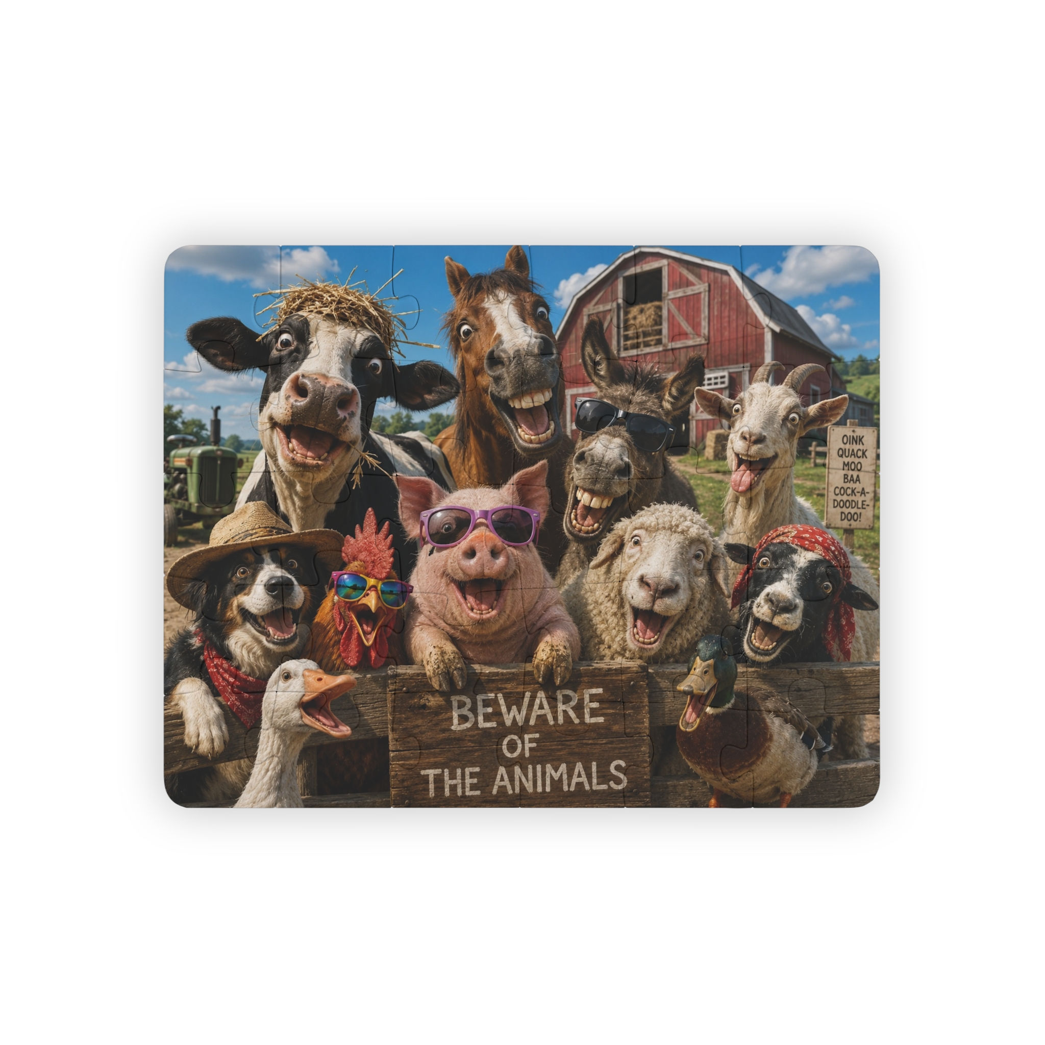 Farm Animal Friends Puzzle for kids - 30 Pieces - Kids' Puzzle – ages 4-6