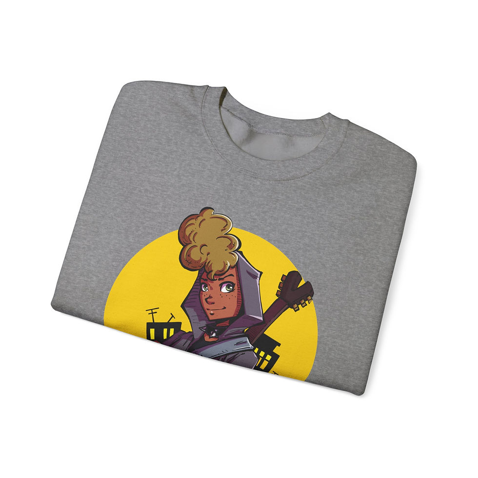 Thumbnail: Pepper Piper "City Savor" Heavy Blend™ Crewneck Sweatshirt