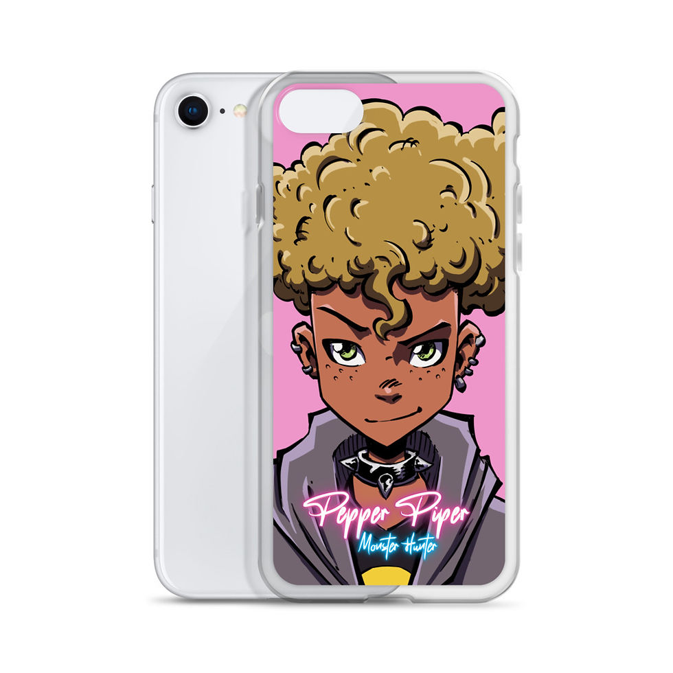 Thumbnail: Pepper Piper Cute Hunter Clear Case for iPhone®