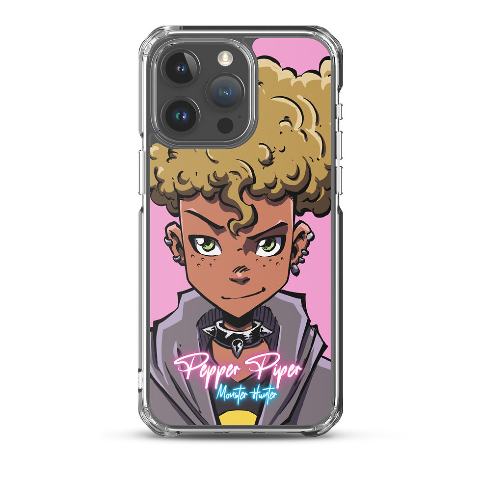 Thumbnail: Pepper Piper Cute Hunter Clear Case for iPhone®