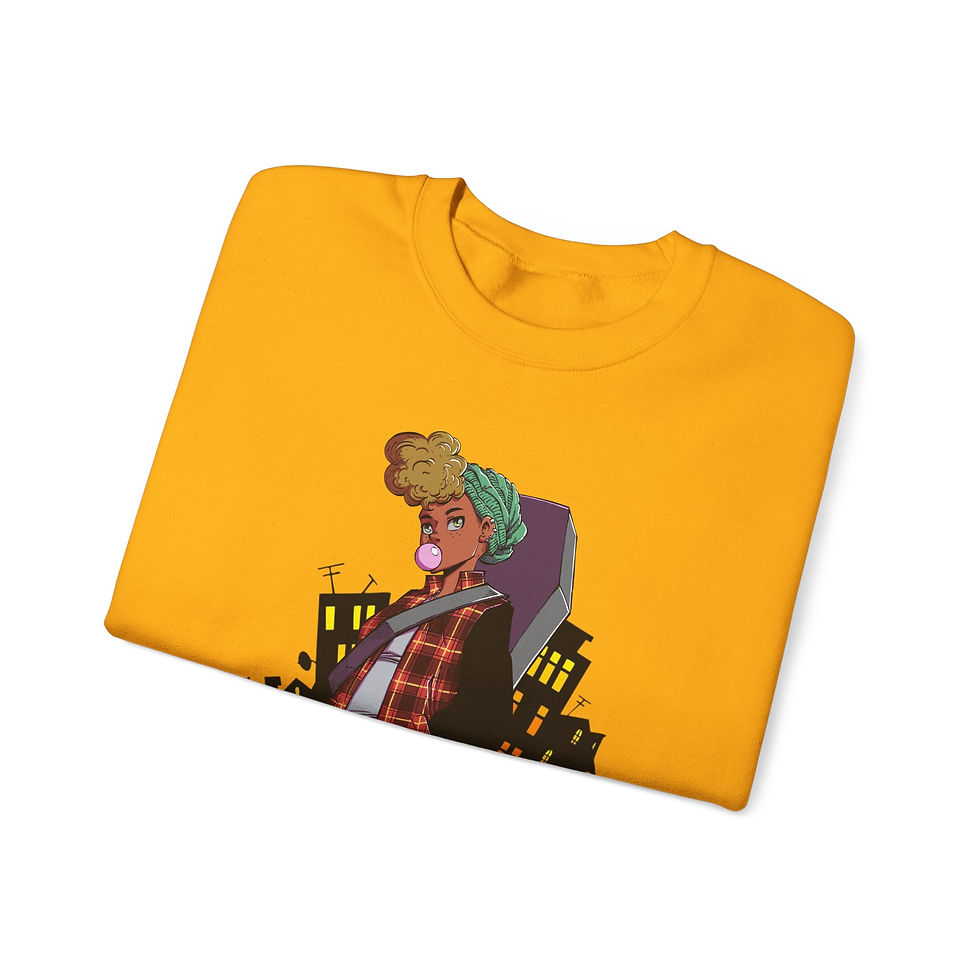 Thumbnail: Pepper Piper "Pop Star" Unisex Heavy Blend™ Crewneck Sweatshirt