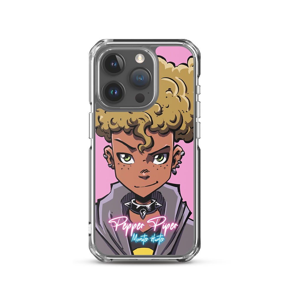 Thumbnail: Pepper Piper Cute Hunter Clear Case for iPhone®