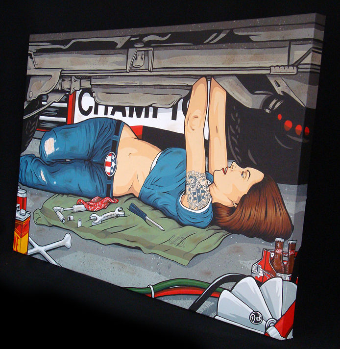 Thumbnail: 'Mechanic' - 12x18 Print