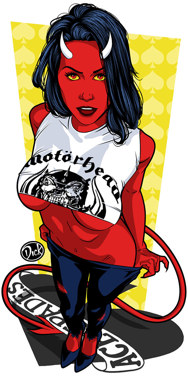 Ace of Spades - 9x18 Print