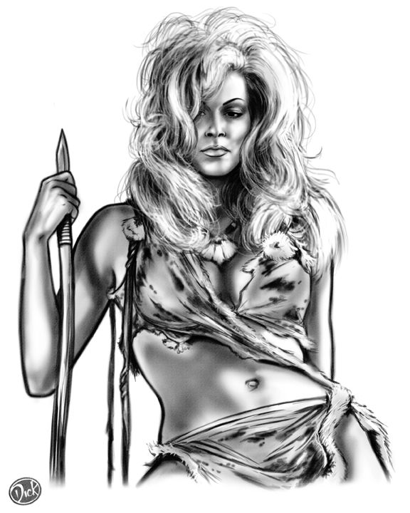 3 Million Years B.C. 8x10 Sketch Print