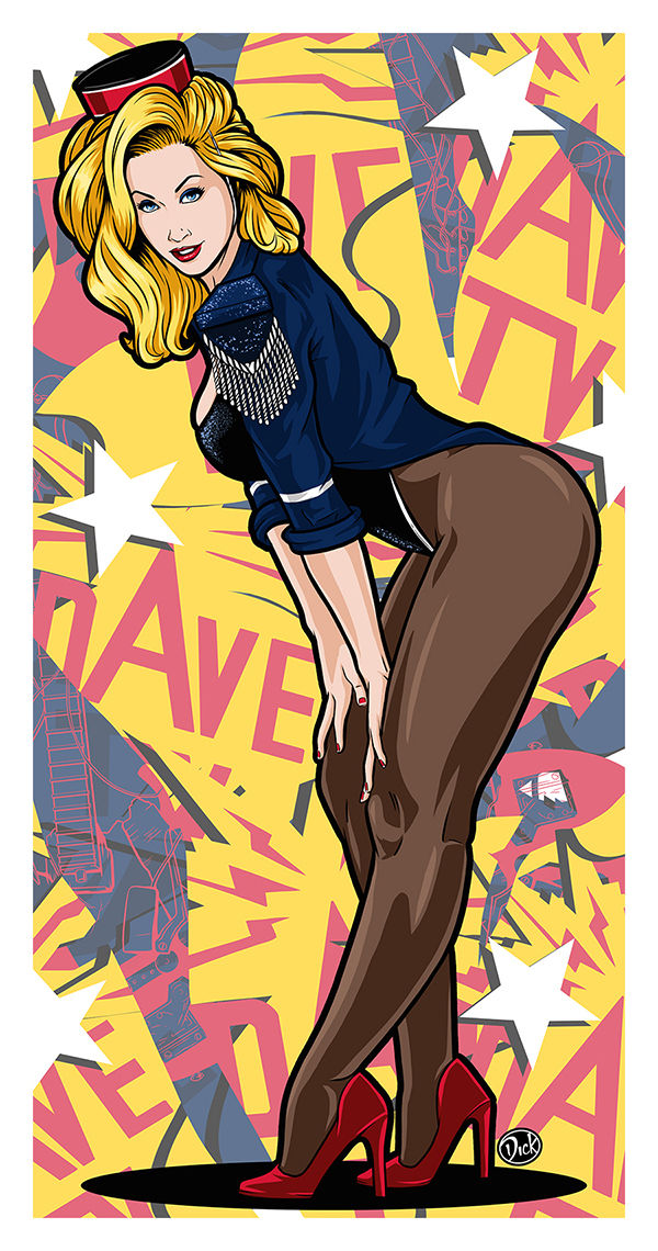 Dave TV - 9x18 Print