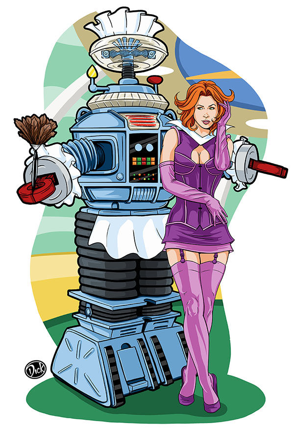 Maid Man - 13x19 Print