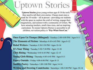 Register for Uptown Stories Spring Classes