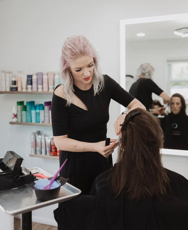 Before color correction for uneven tone in Lake Orion, MI