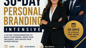 Unlock Your God-Given Potential with the 30-Day Personal Branding Intensive