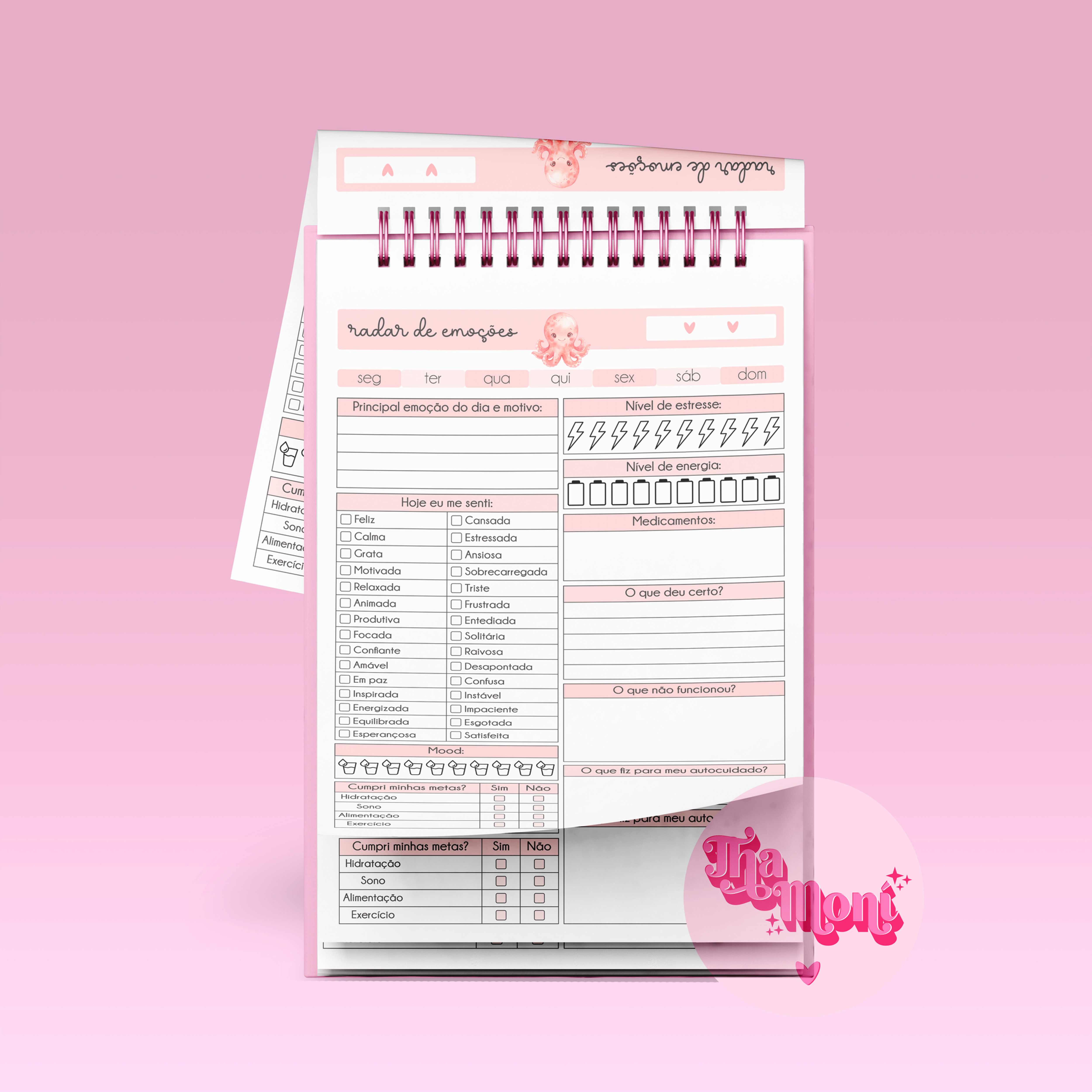Miolo Bloco Radar de Emoções  - Arquivo Digital