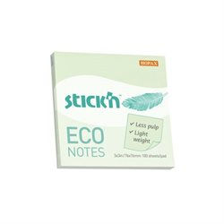 Miniatura: Block Notas Adhesivas StickN 76x76mm Eco