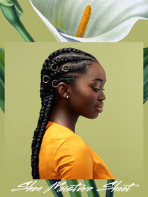 Braids for Shea Moisture Photoshoot